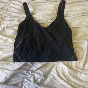 Size 10 black and gold align tank